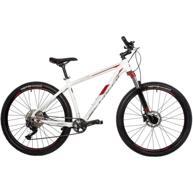 Велосипед STINGER 27.5" RELOAD EVO белый, алюминий, размер 18" 27AHD.RELOEVO.18WH4